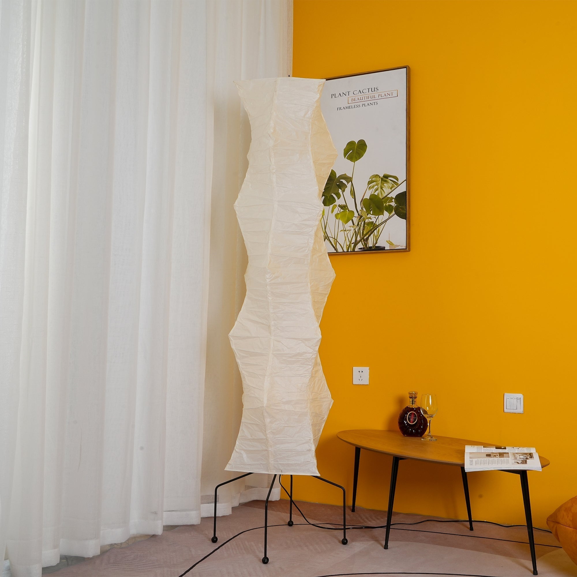 Lampadaire sculptural Taellella