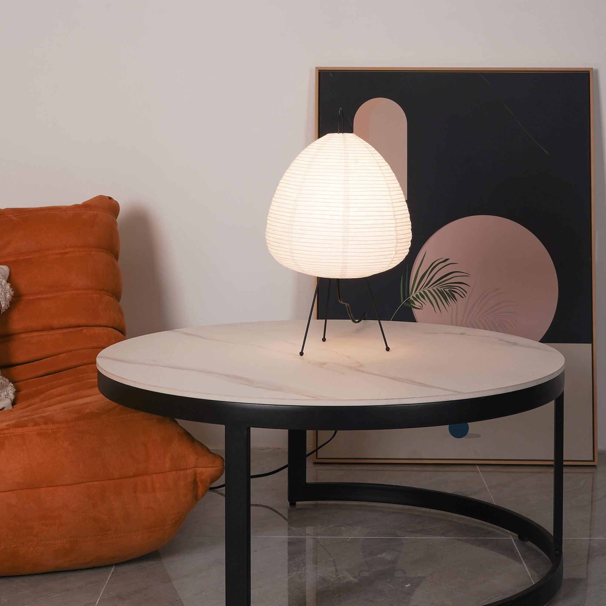 Lampe de table japonaise Pélvionalis