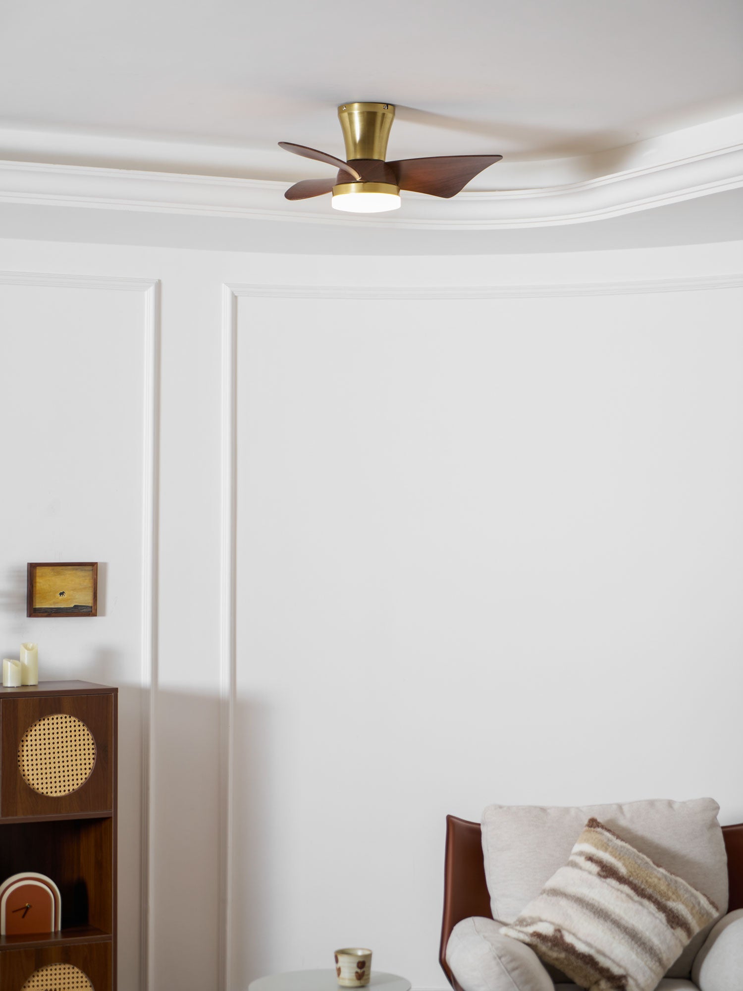 Plafonnier ventilateur Sorielis