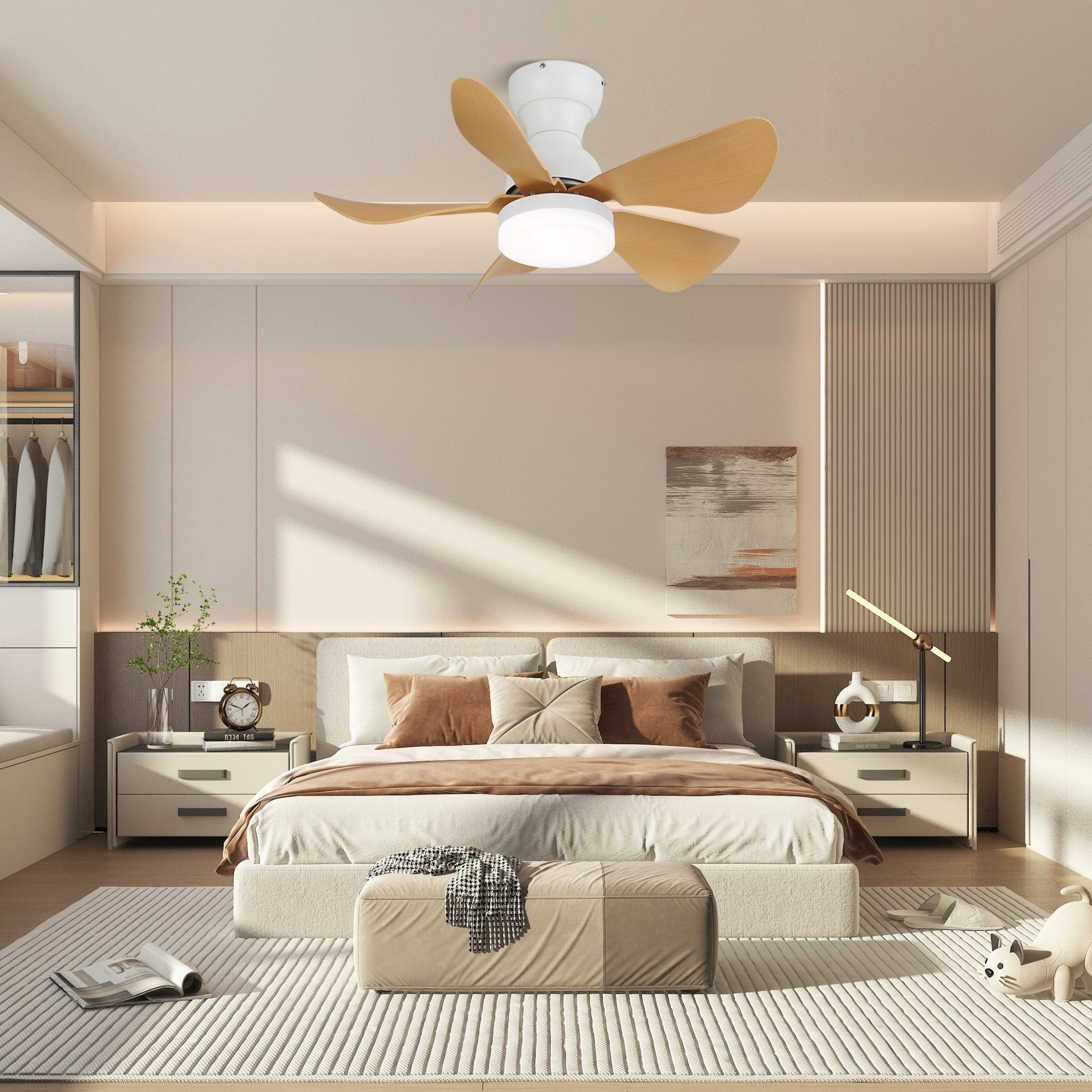 Plafonnier ventilateur Jalienos