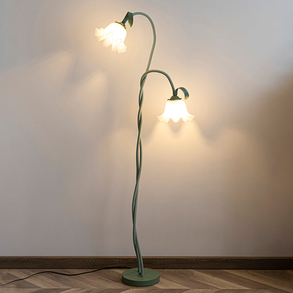 Lampadaire floral Viluxico