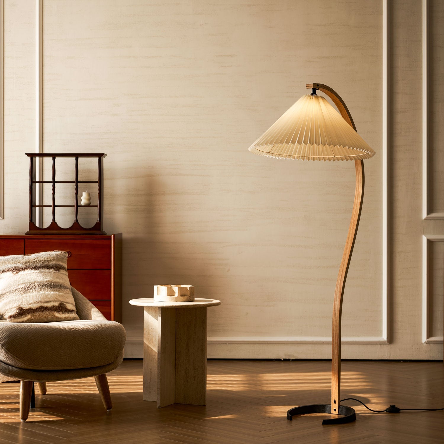 Lampadaire scandinave Roeléco