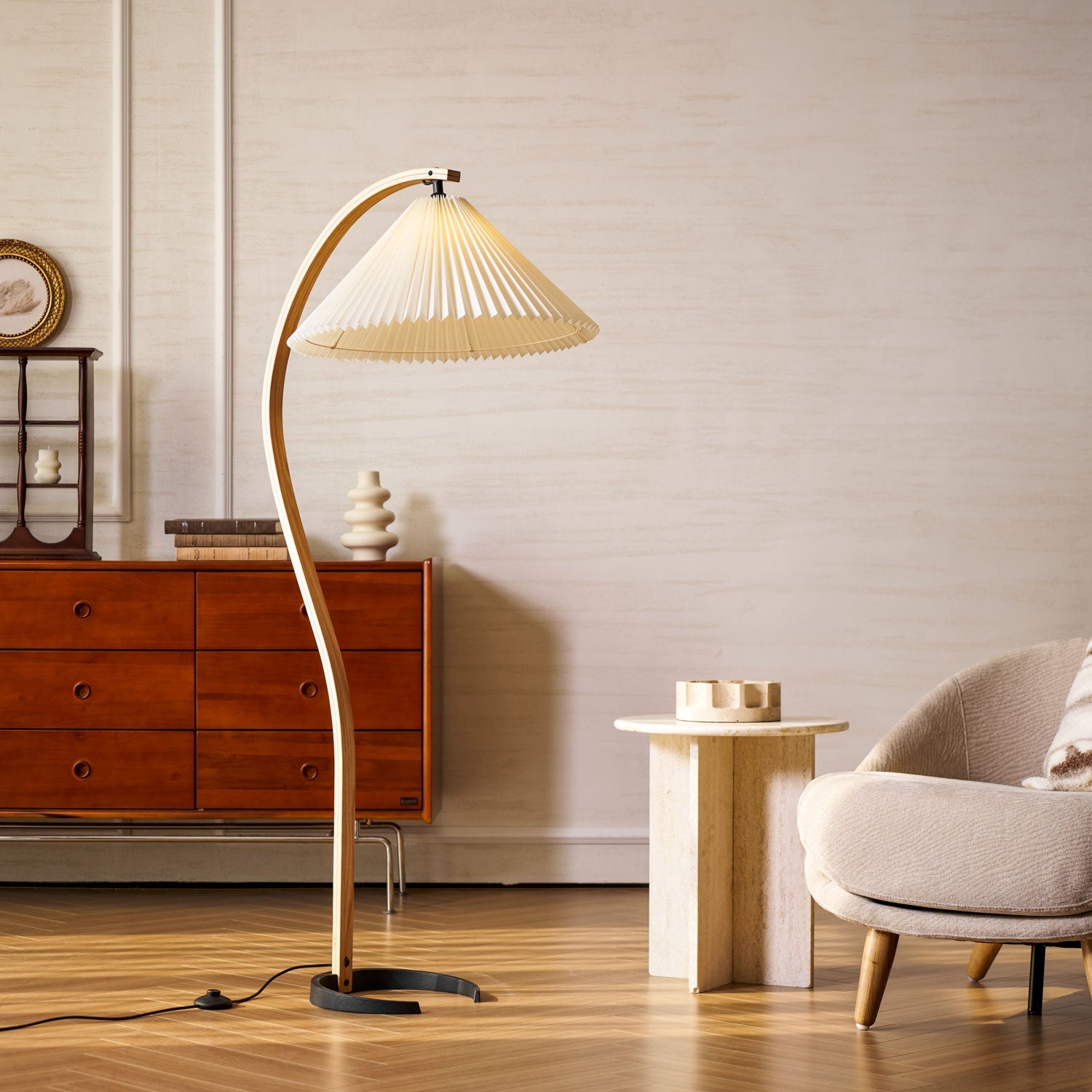 Lampadaire scandinave Roeléco