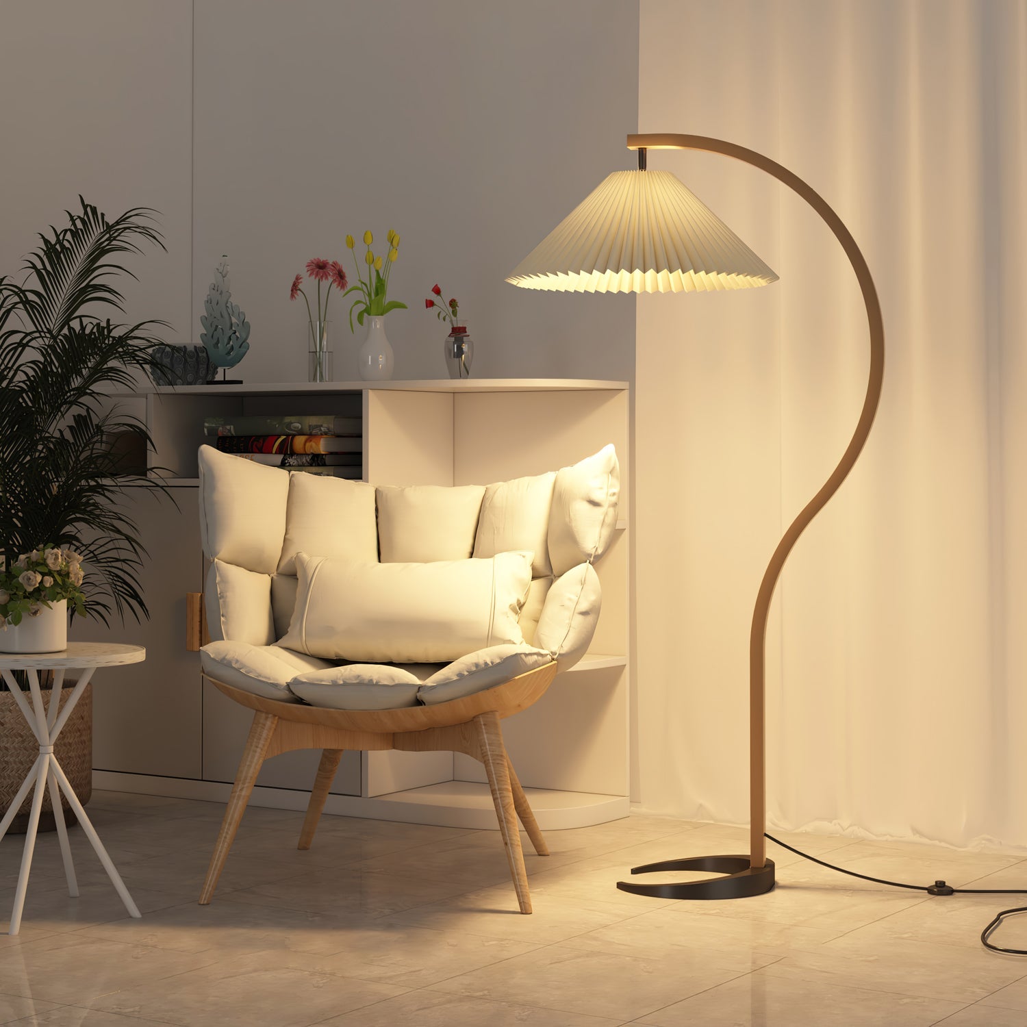 Lampadaire scandinave Roeléco