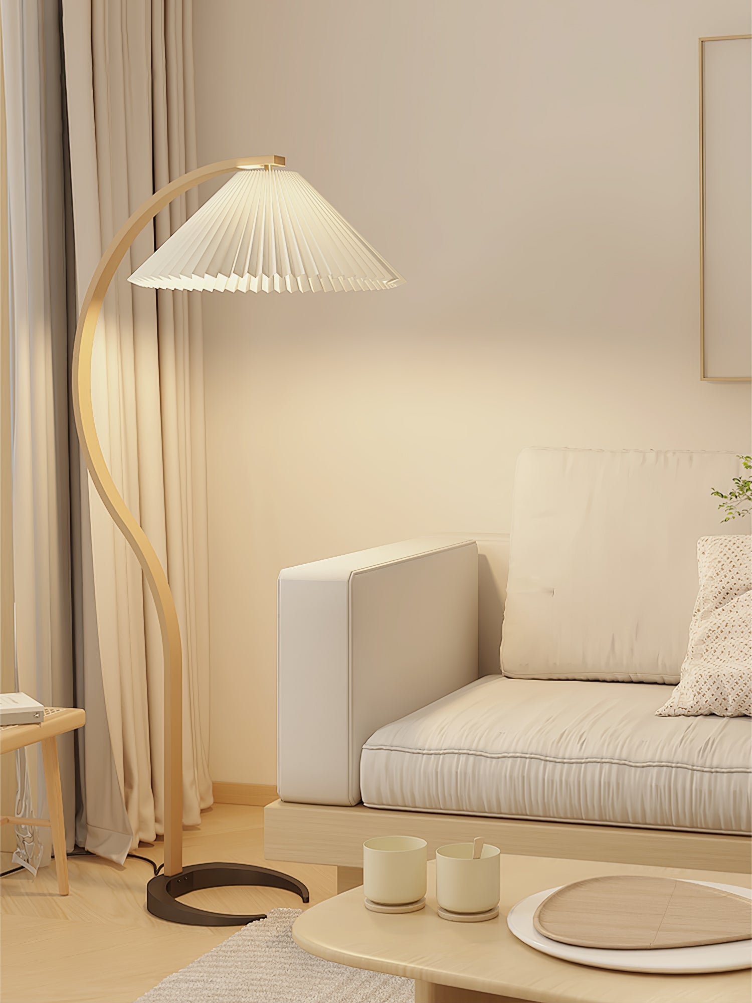 Lampadaire scandinave Roeléco