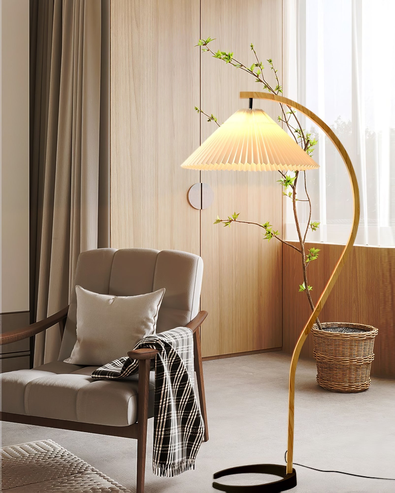 Lampadaire scandinave Roeléco