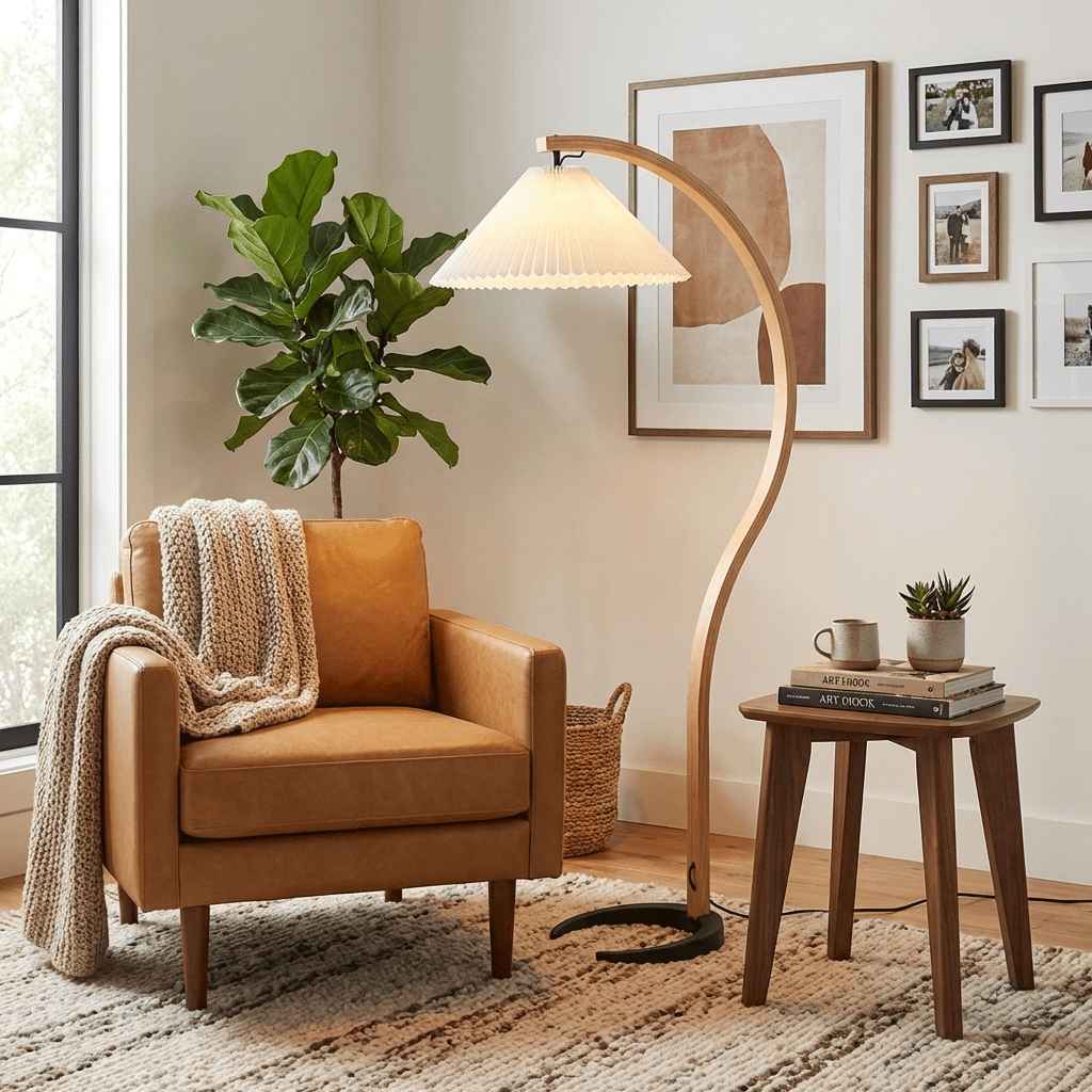 Lampadaire scandinave Roeléco