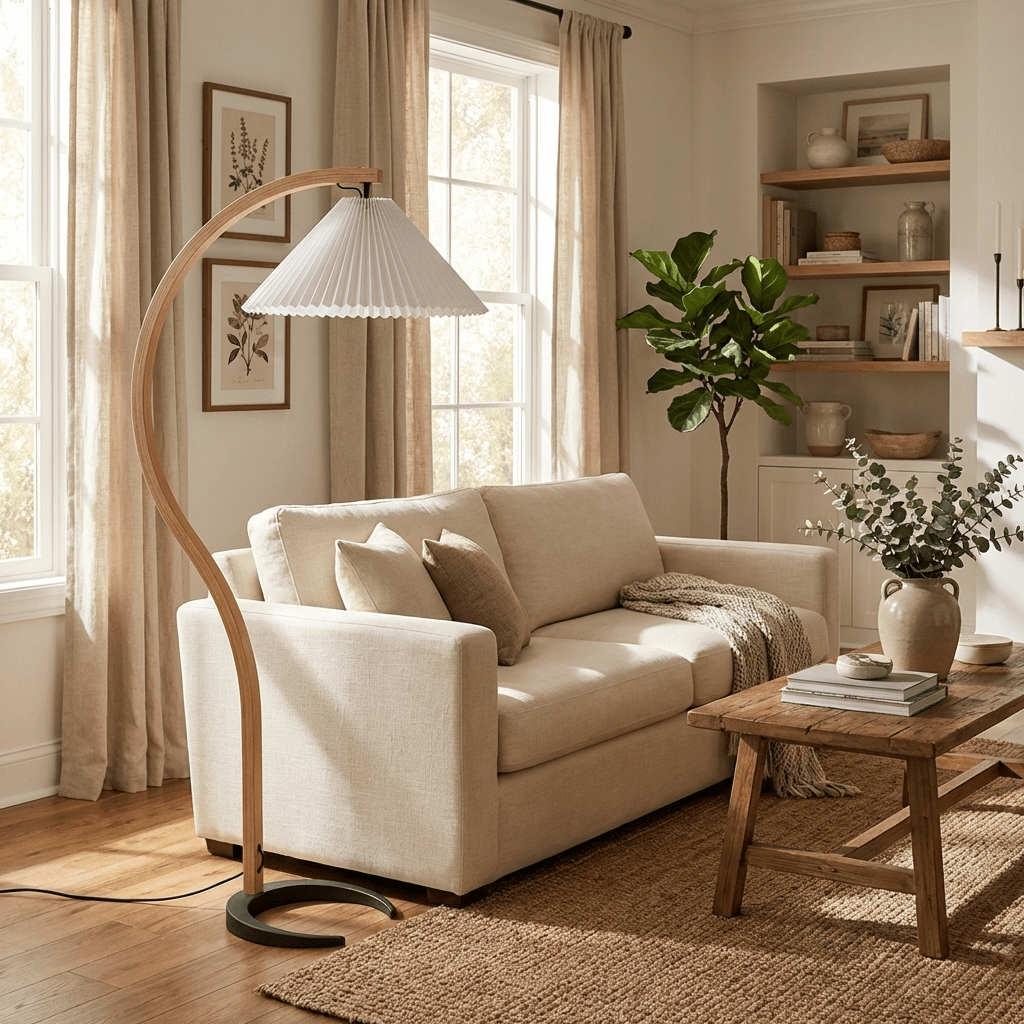Lampadaire scandinave Roeléco