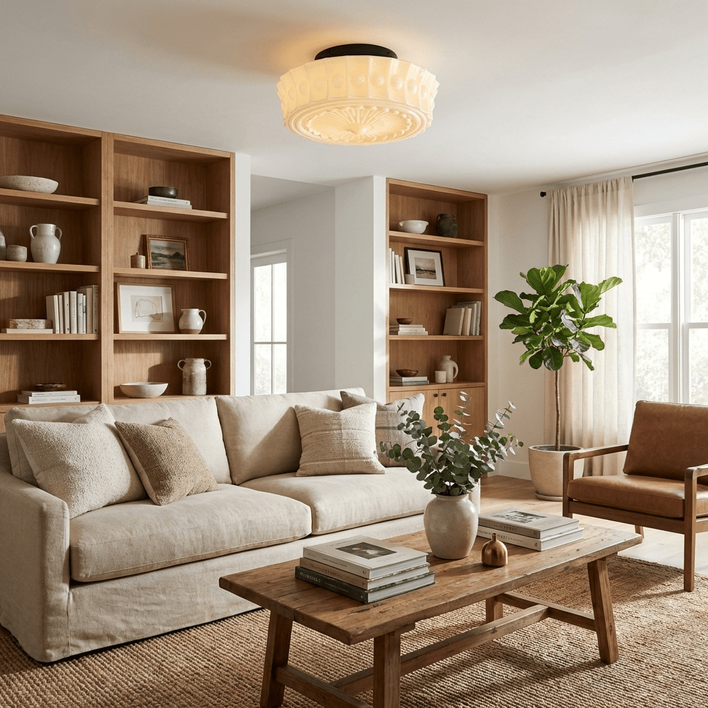 Plafonnier classique Illuneelle