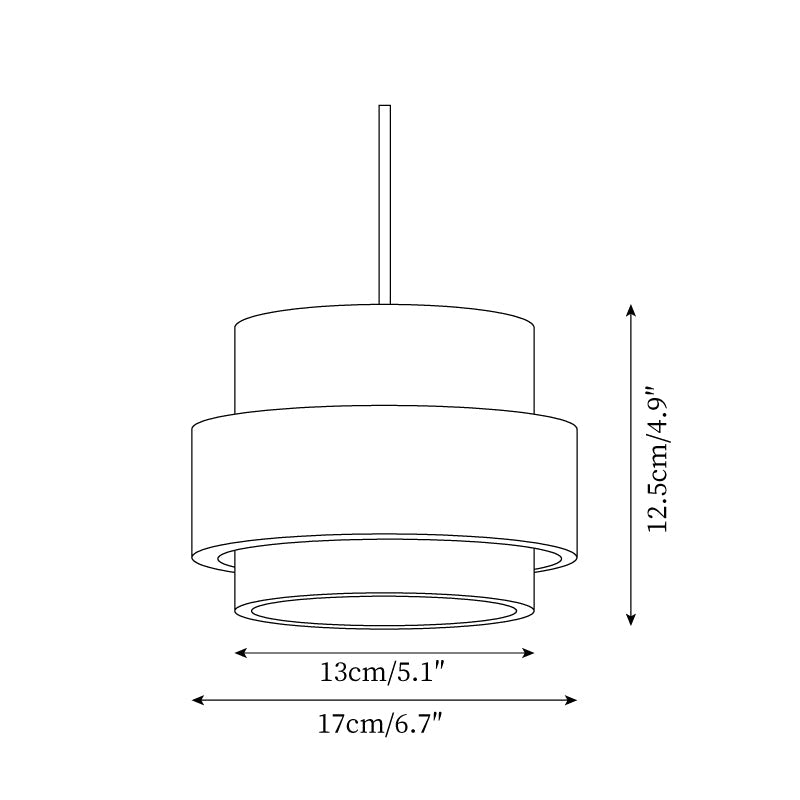Suspension cylindrique Cellunemont