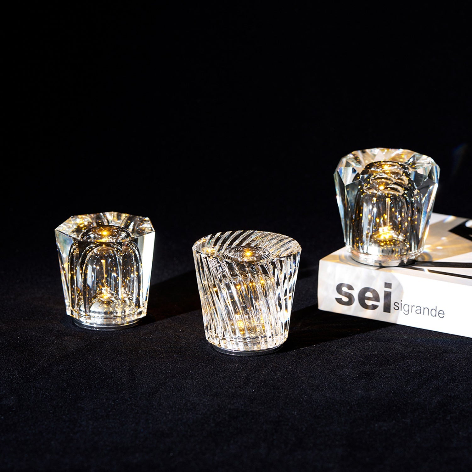 Lampe de table diamant Célcieléa