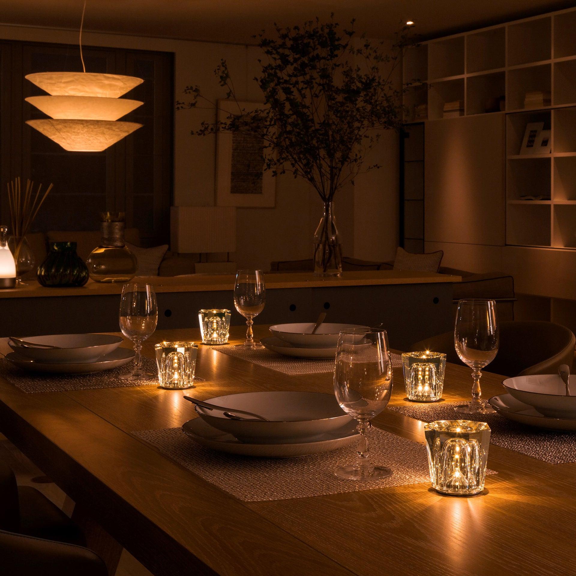Lampe de table diamant Célcieléa