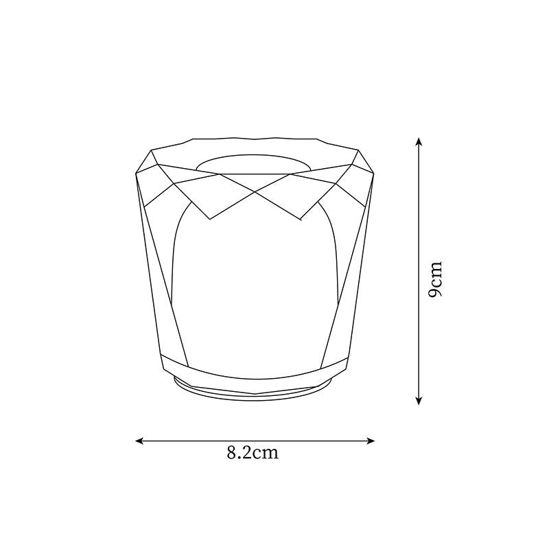 Lampe de table diamant Célcieléa