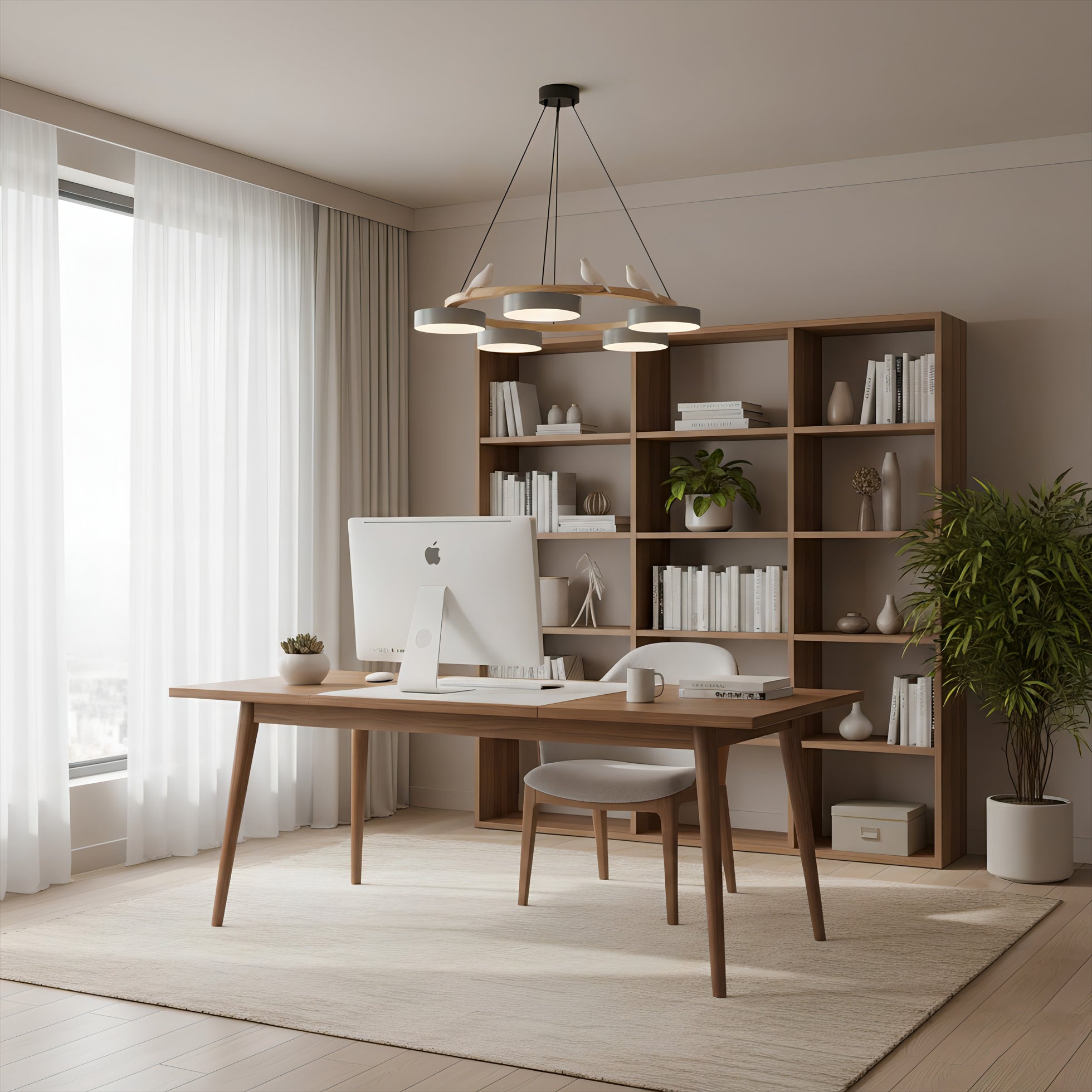 Lustre rond Darienivo