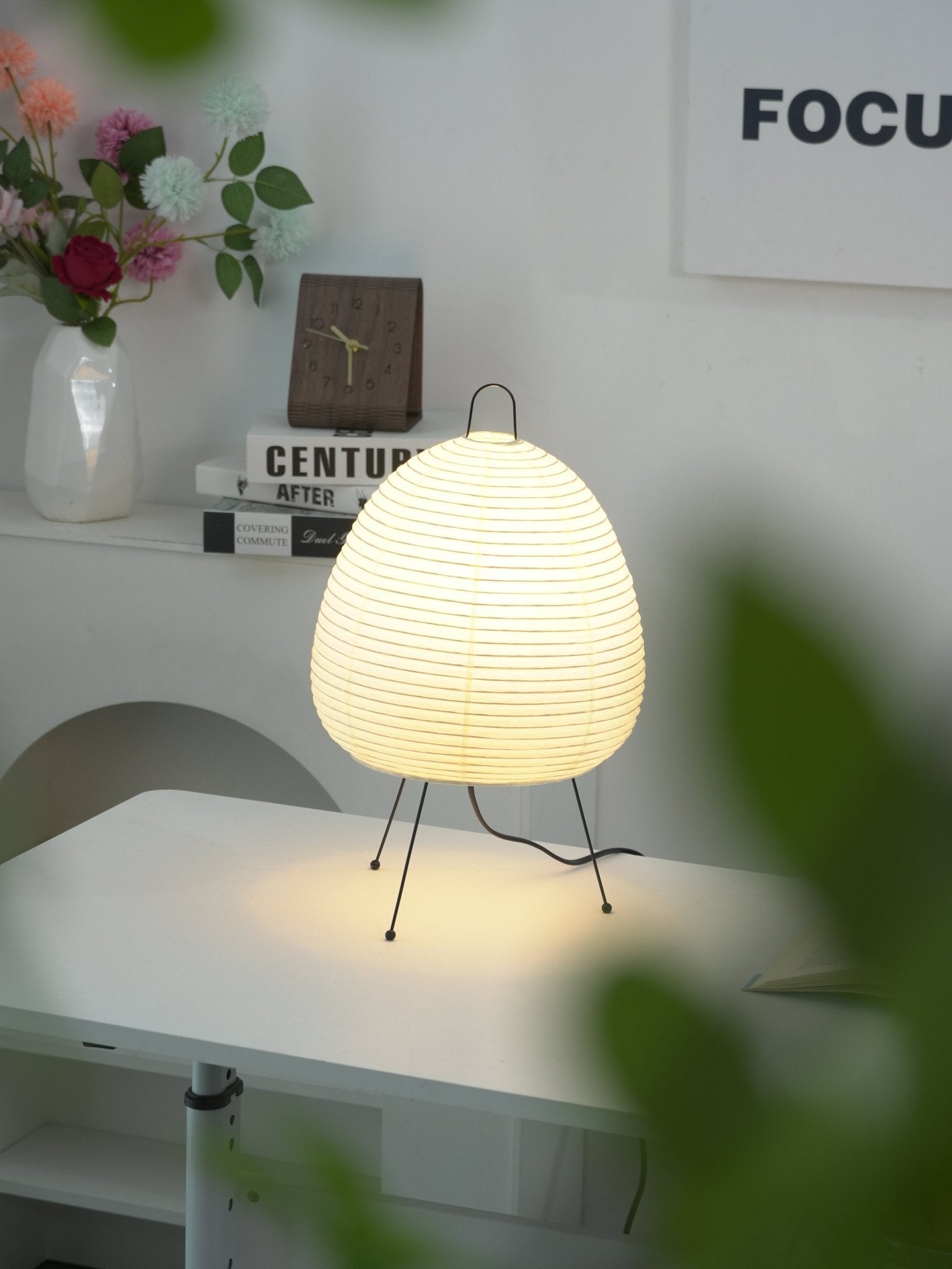 Lampe de table japonaise Pélvionalis