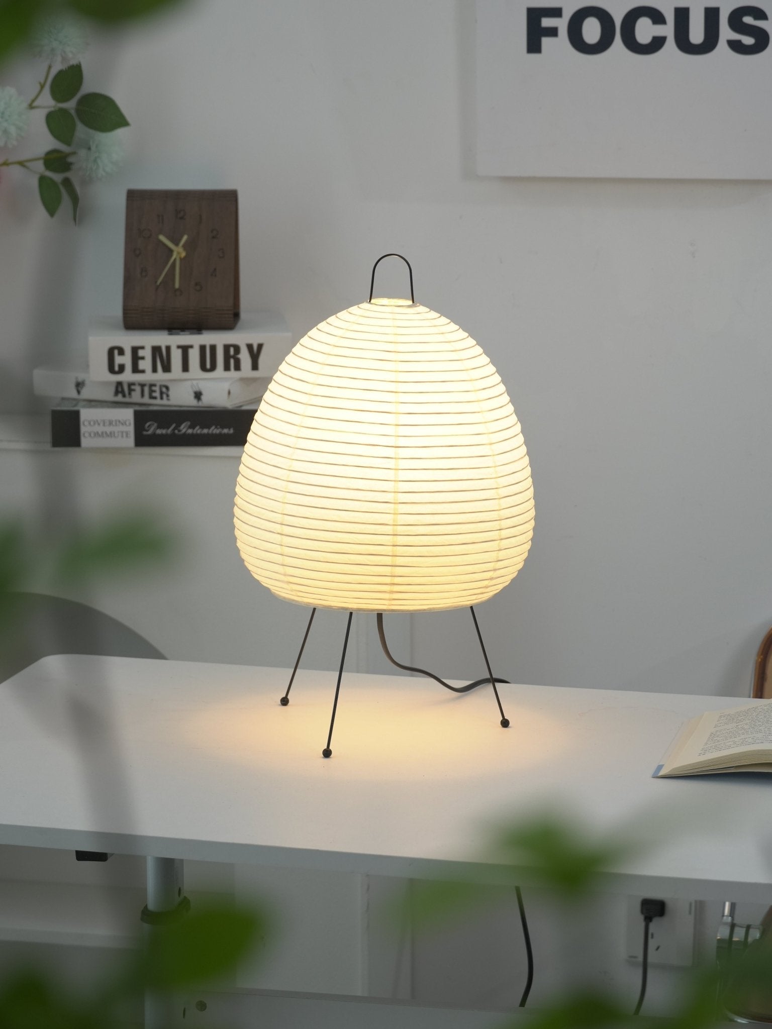 Lampe de table japonaise Pélvionalis