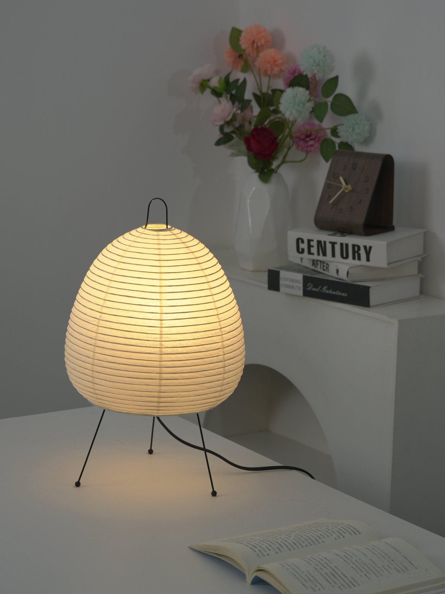 Lampe de table japonaise Pélvionalis