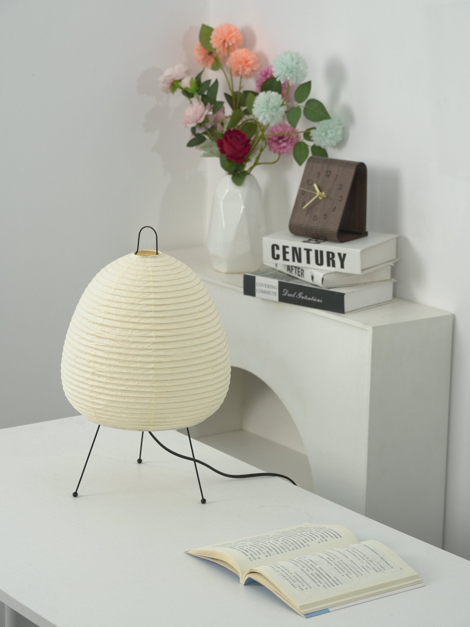 Lampe de table japonaise Pélvionalis