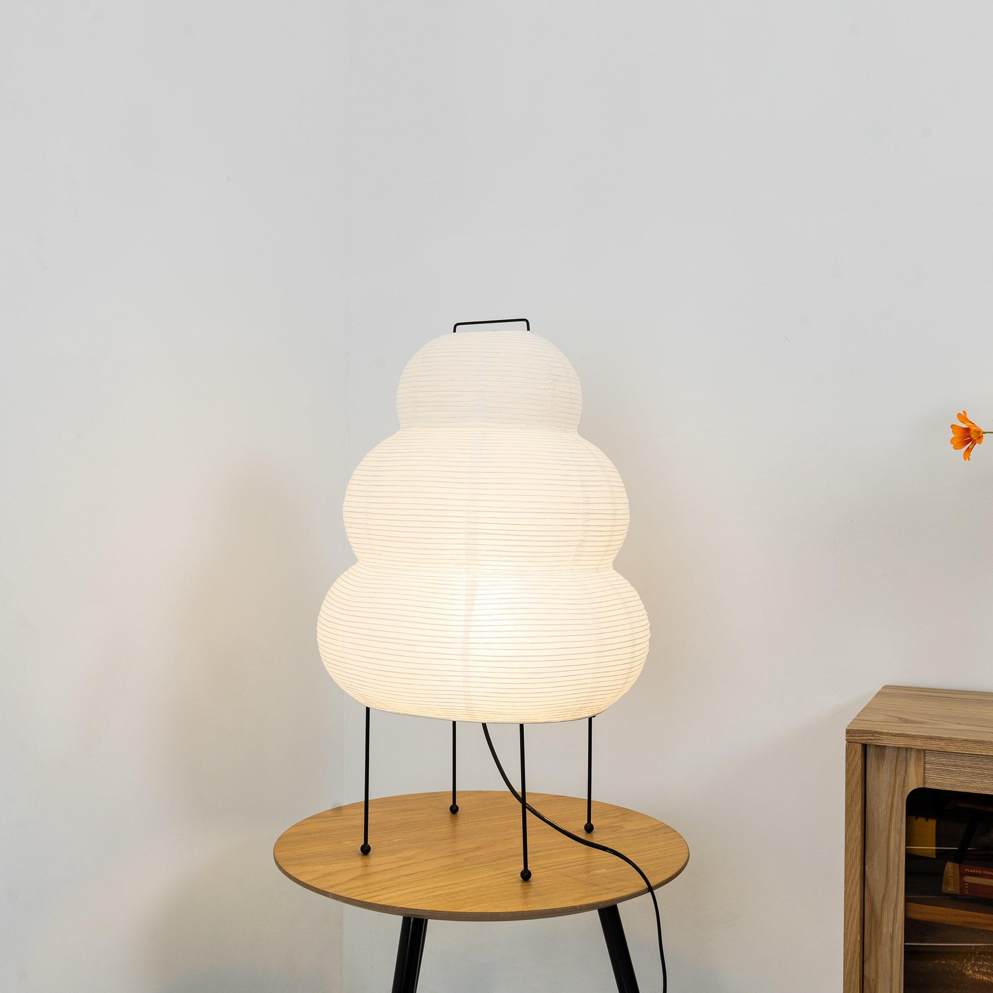 Lampe de table japonaise Pélvionalis