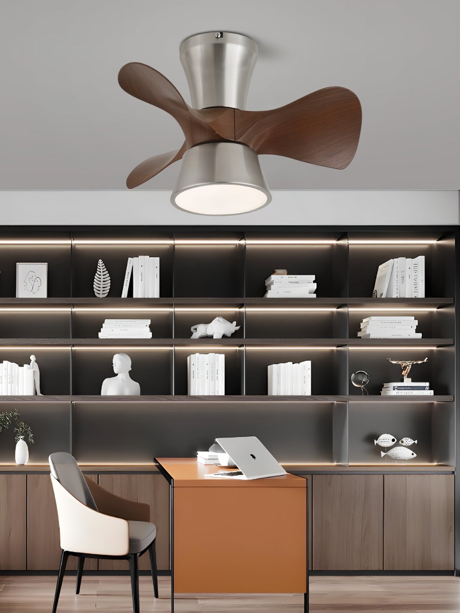 Plafonnier ventilateur Rumareco