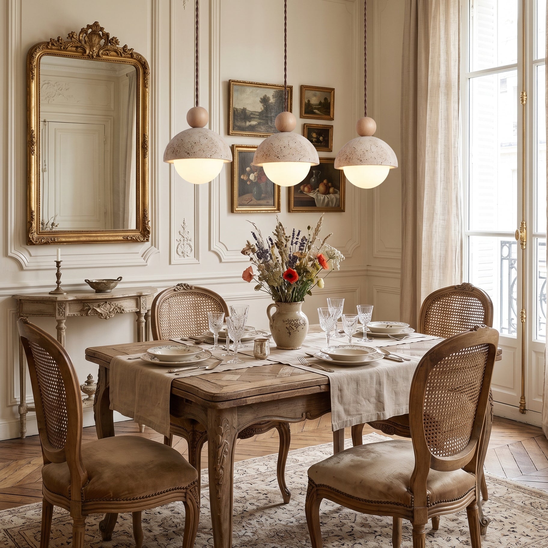 Suspension globe Sovigne