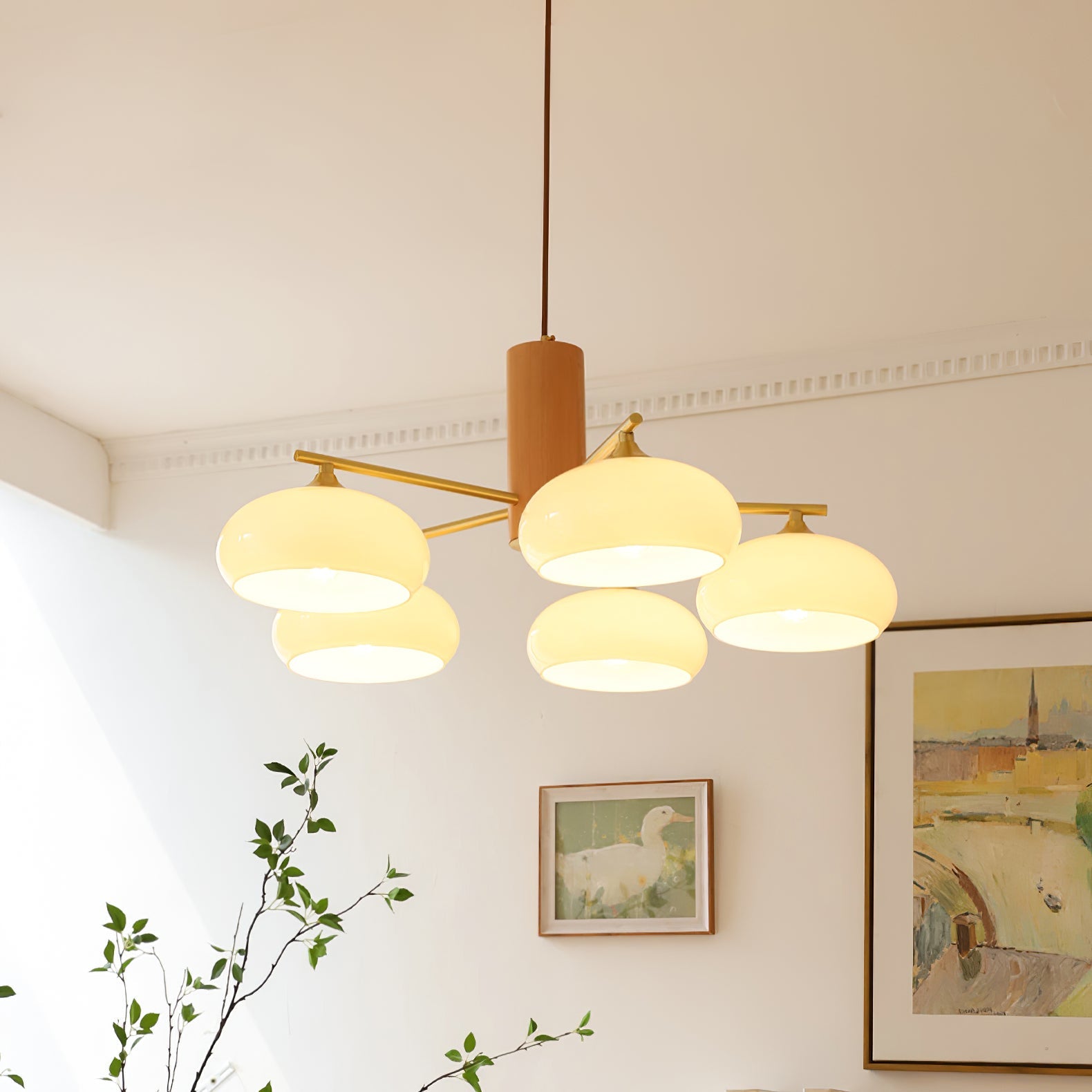 Lustre ovale Raanissé