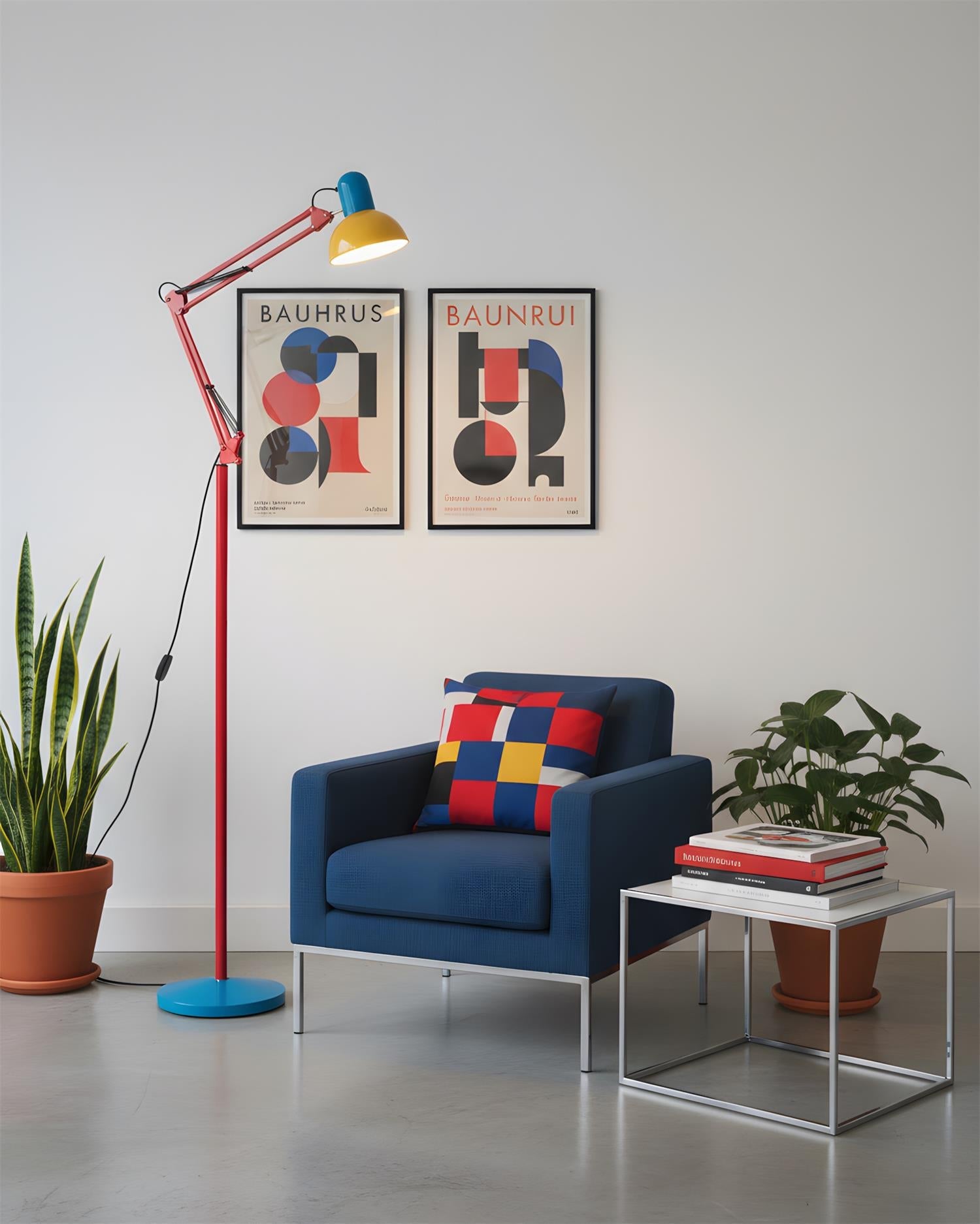 Lampadaire graphique Raviel