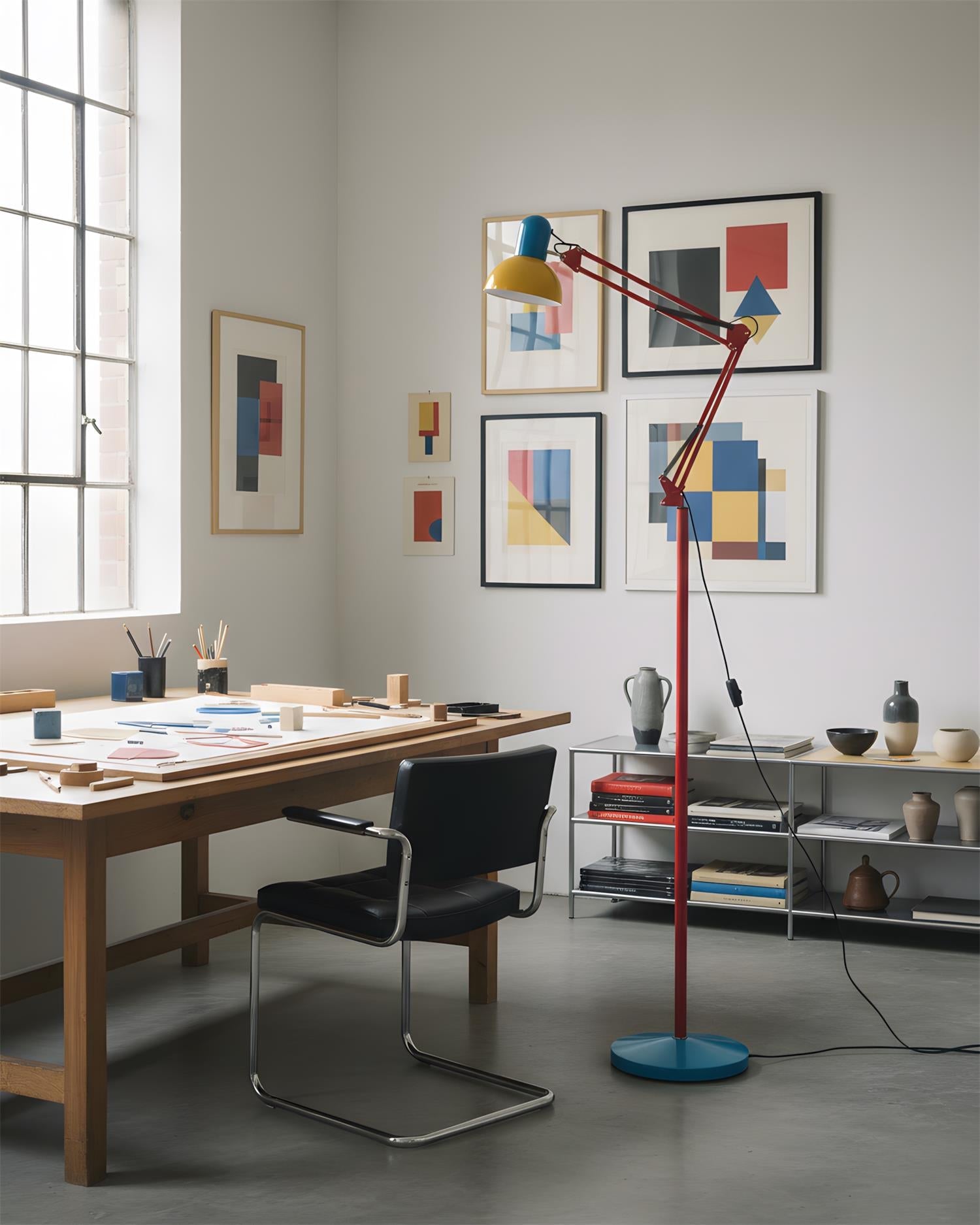 Lampadaire graphique Raviel