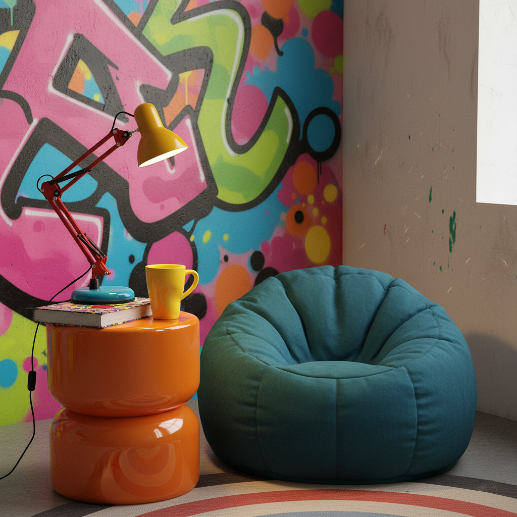 Lampe de table Memphis Peoréaire