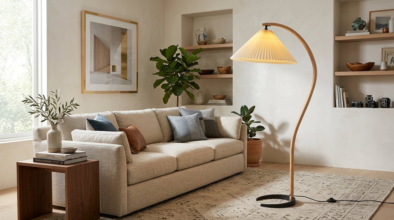 Lampadaire scandinave Roeléco