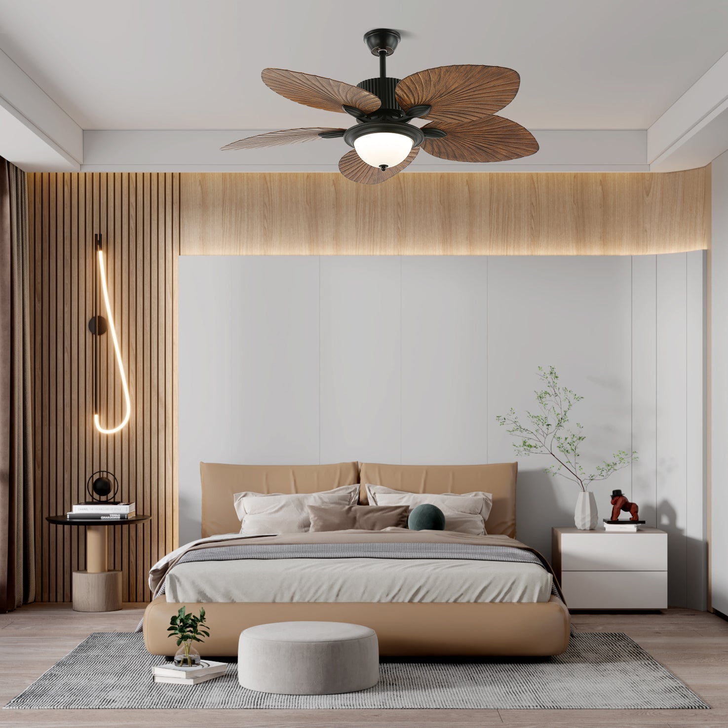 Plafonnier ventilateur Raavel