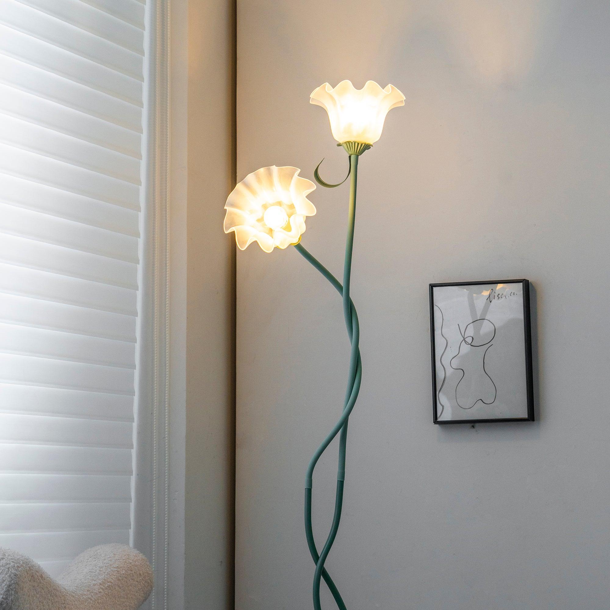 Lampadaire floral Viluxico