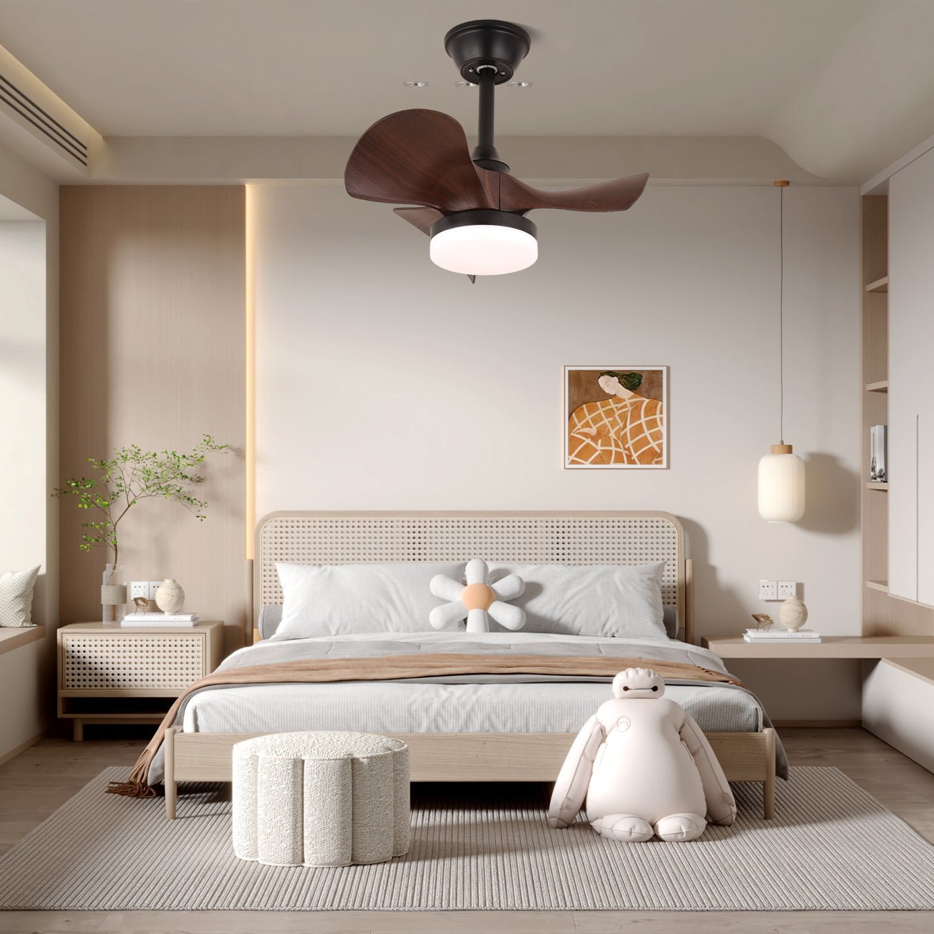 Plafonnier ventilateur Belsorina