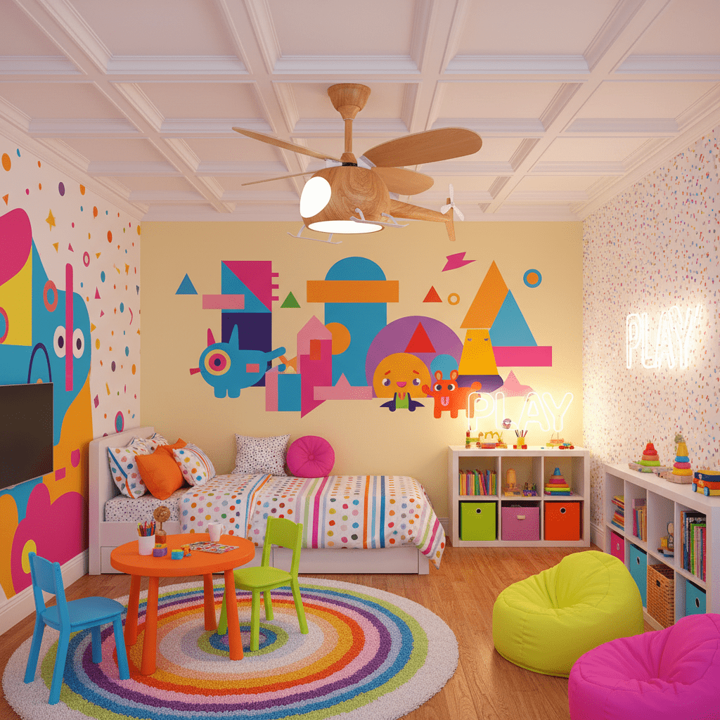 Ventilateur de plafond Skomo pour hélicoptère