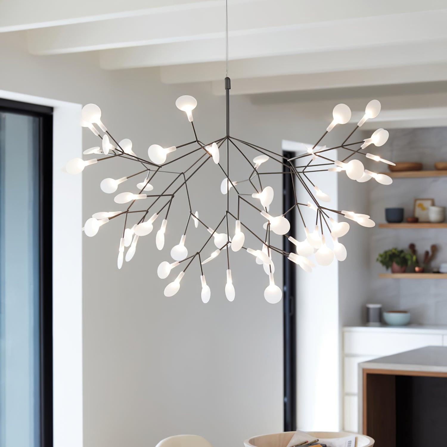Lustre sculptural Iloreux