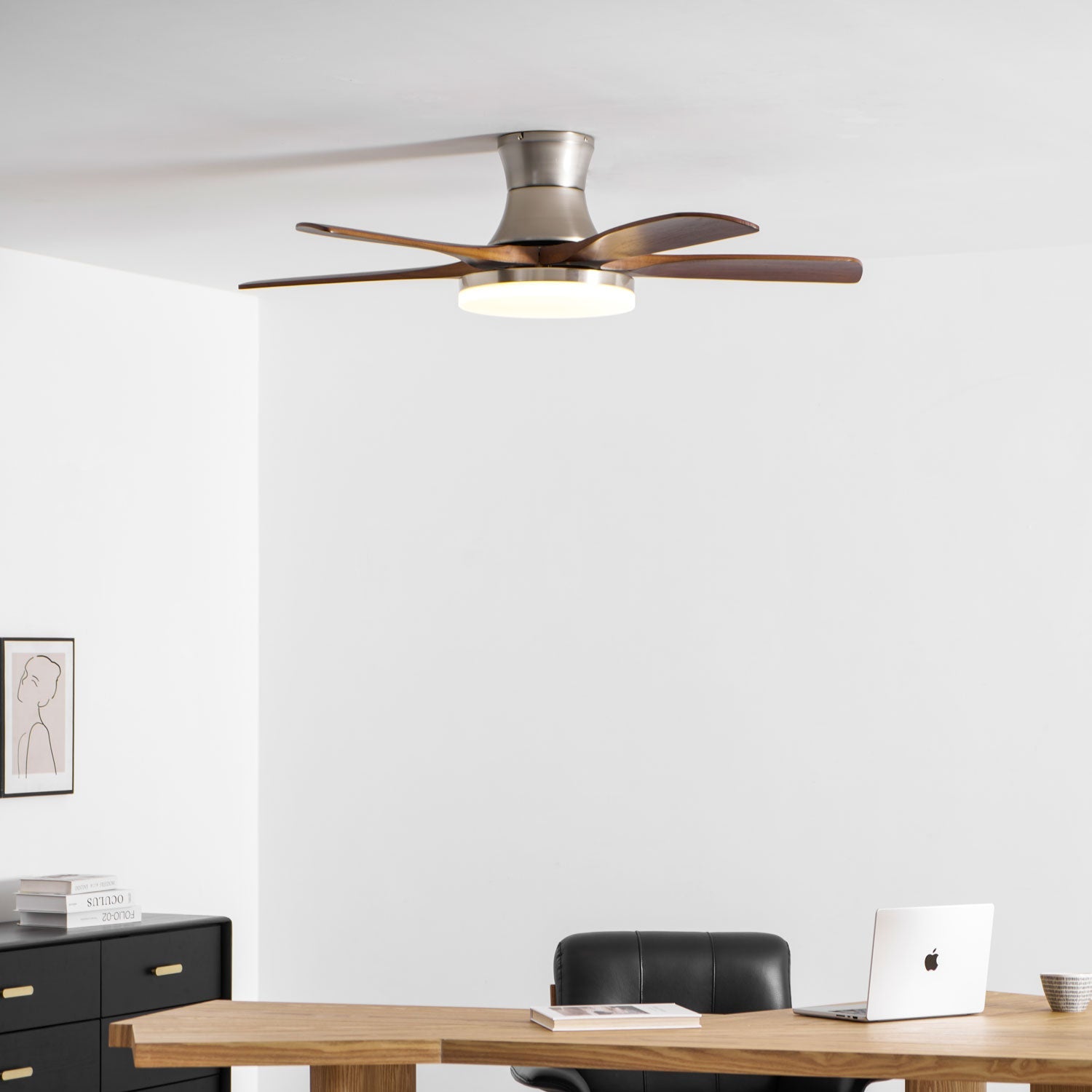 Plafonnier ventilateur Iruneo