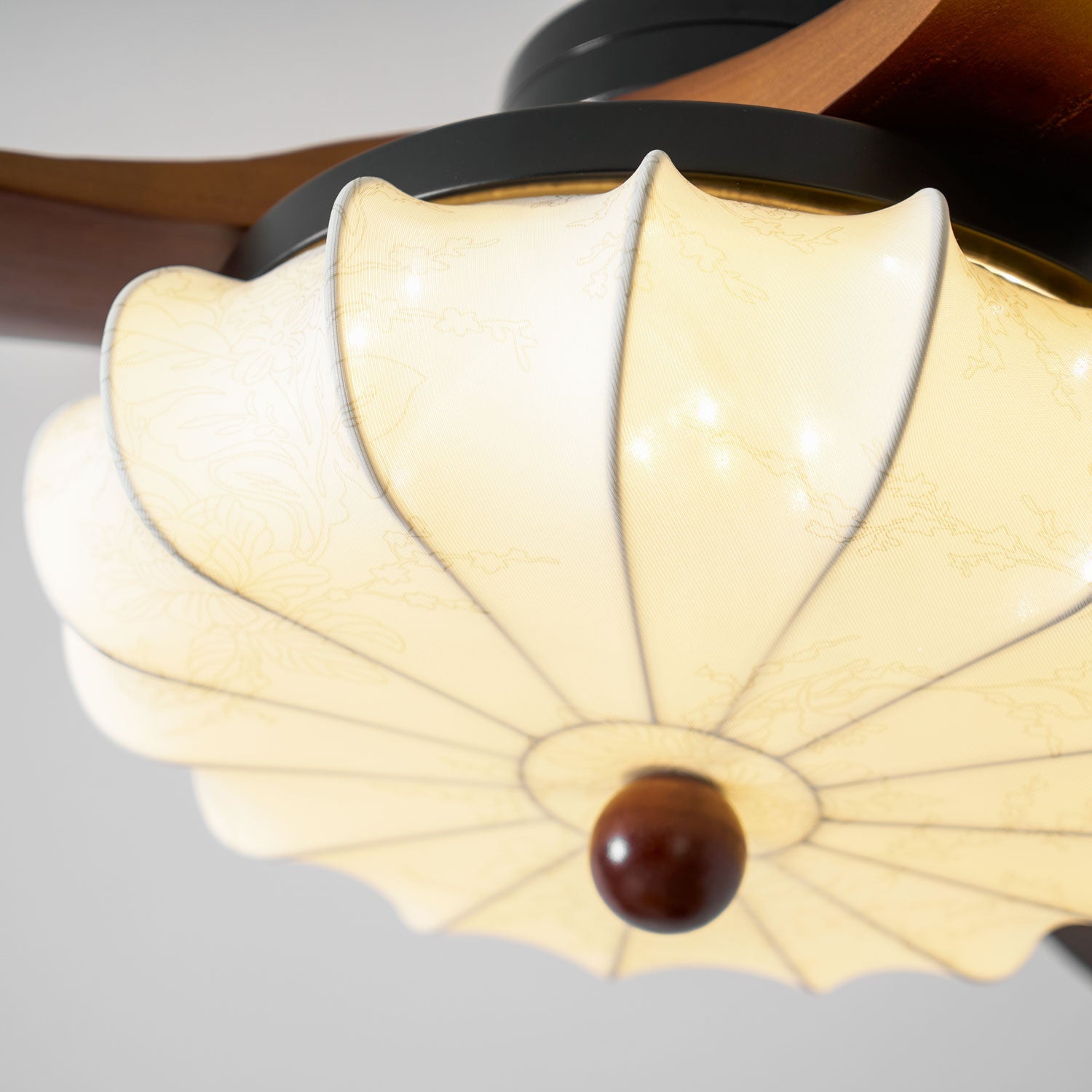Plafonnier ventilateur moderne Navelo
