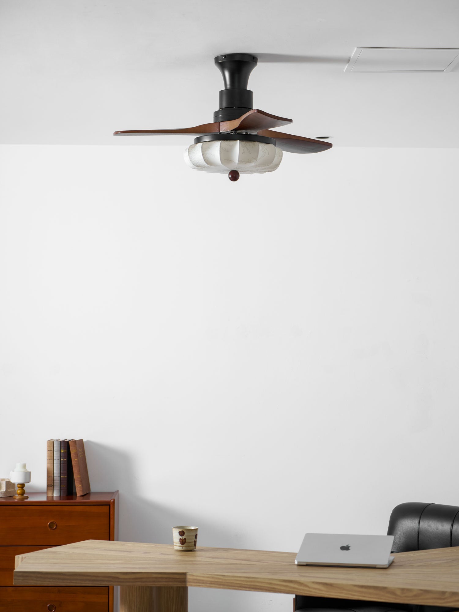 Plafonnier ventilateur moderne Navelo