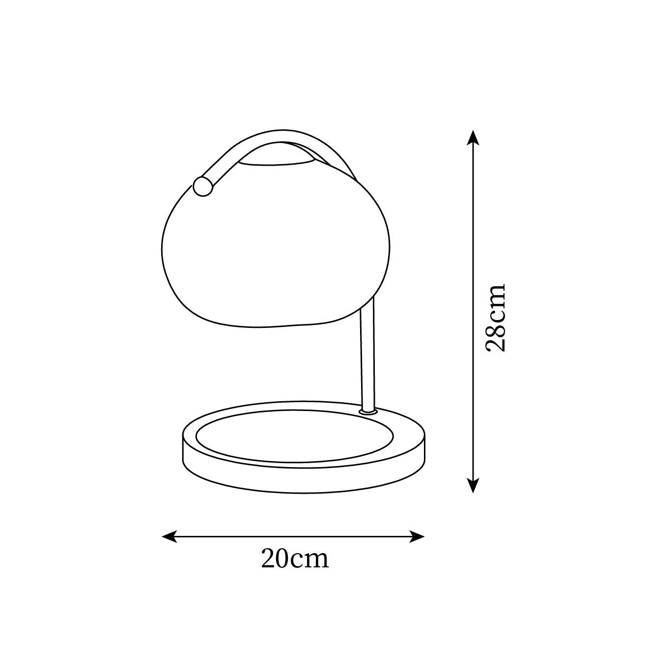 Lampe chauffe bougie Morelaris