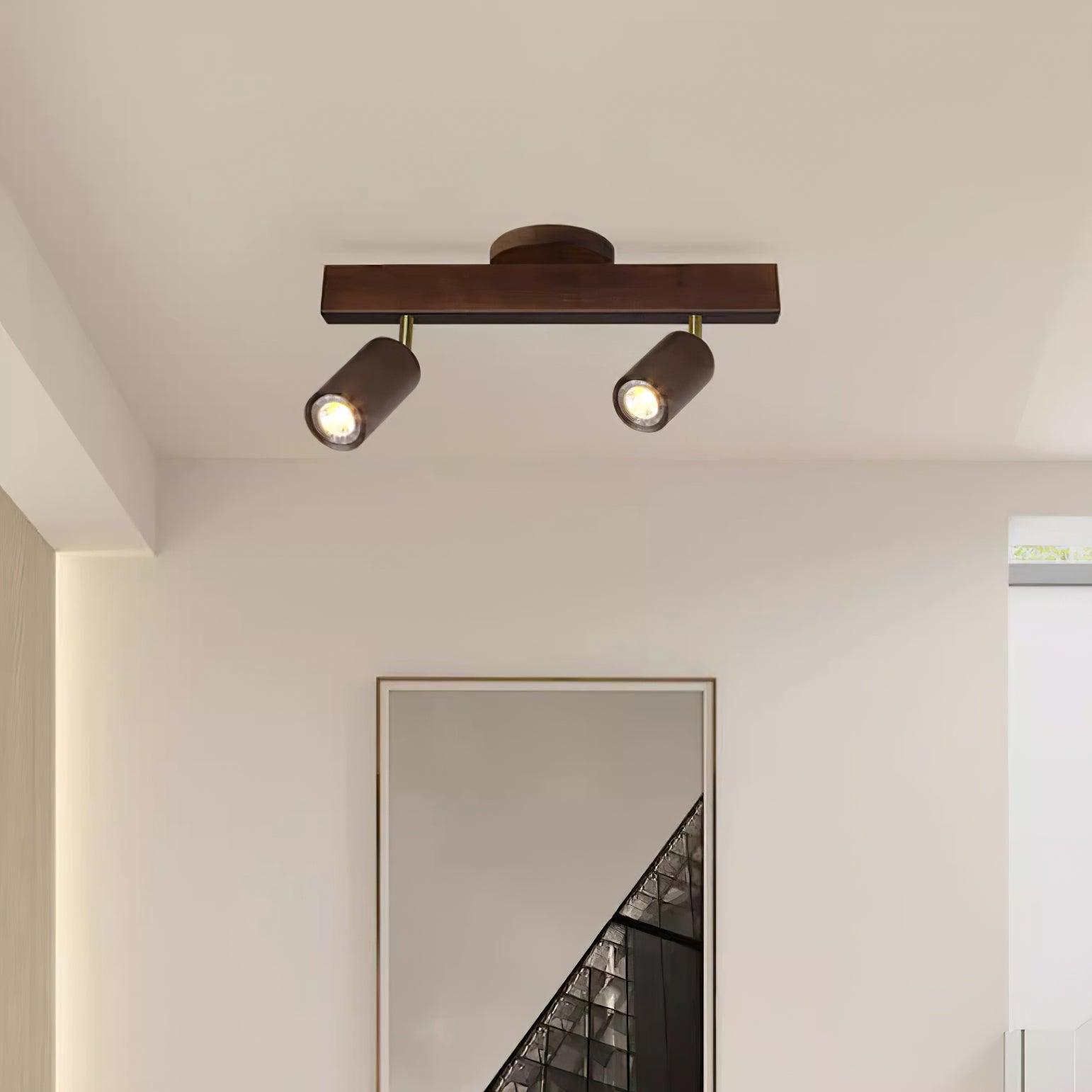 Plafonnier en bois Navelisse