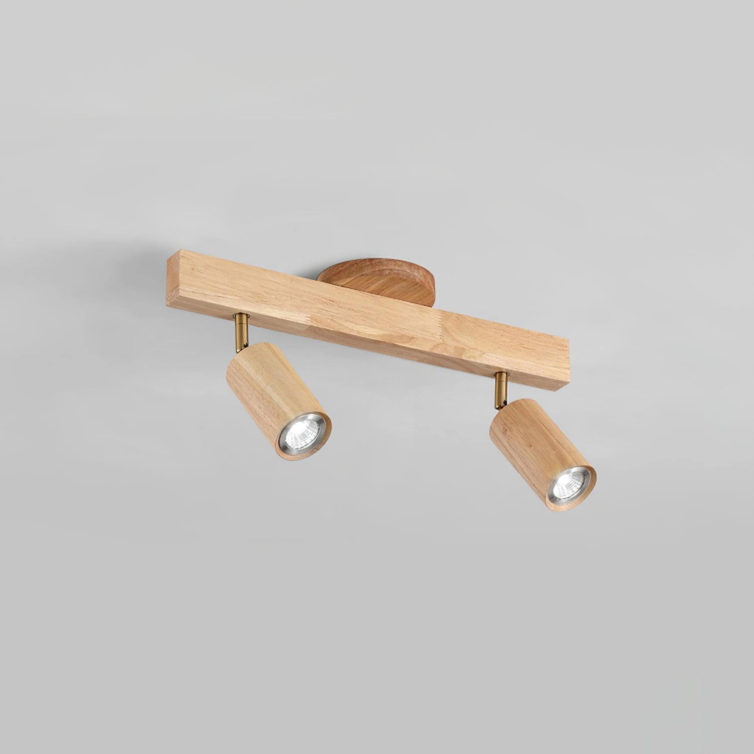 Plafonnier en bois Navelisse