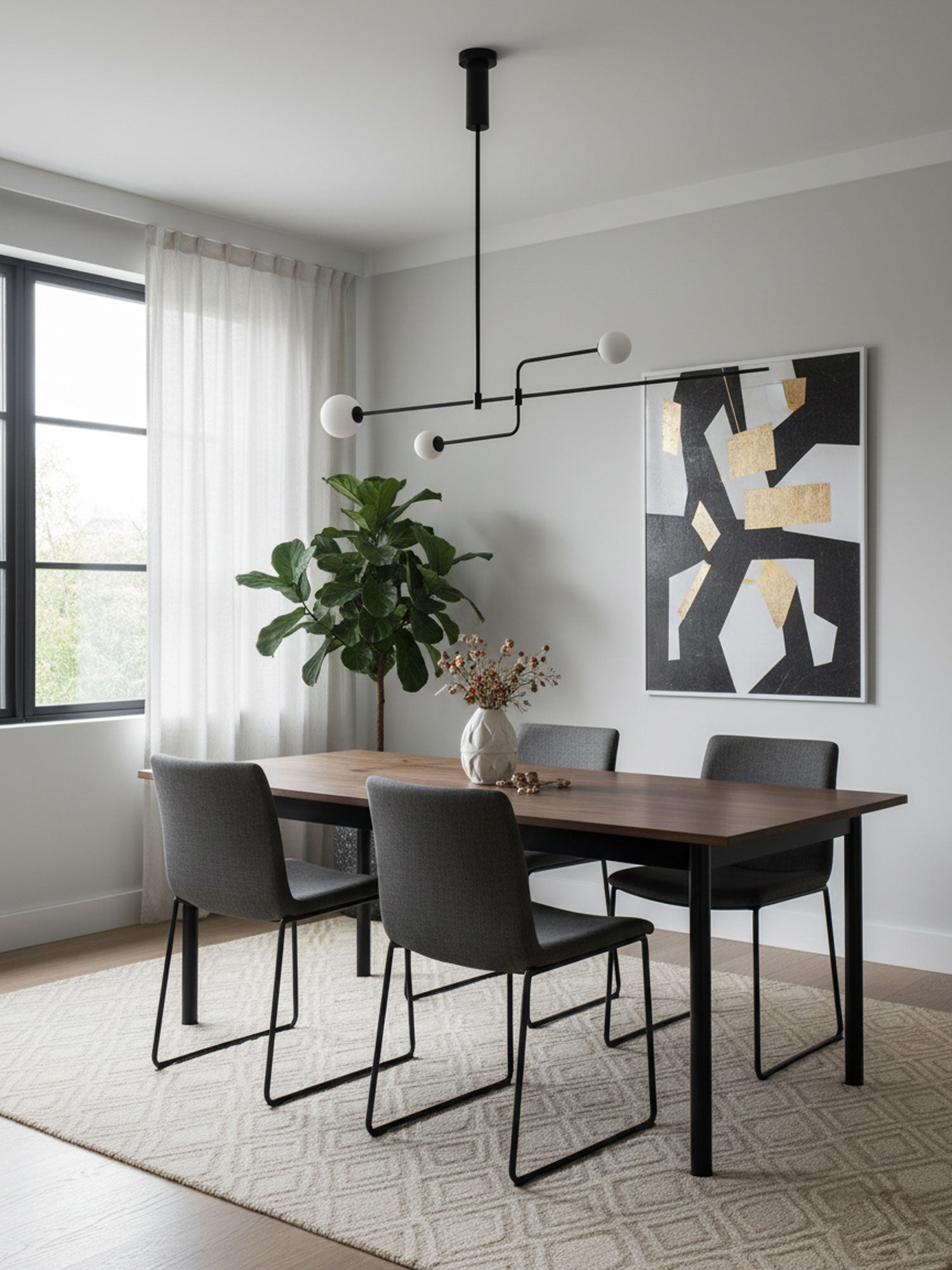 Lustre minimaliste Sezoveux