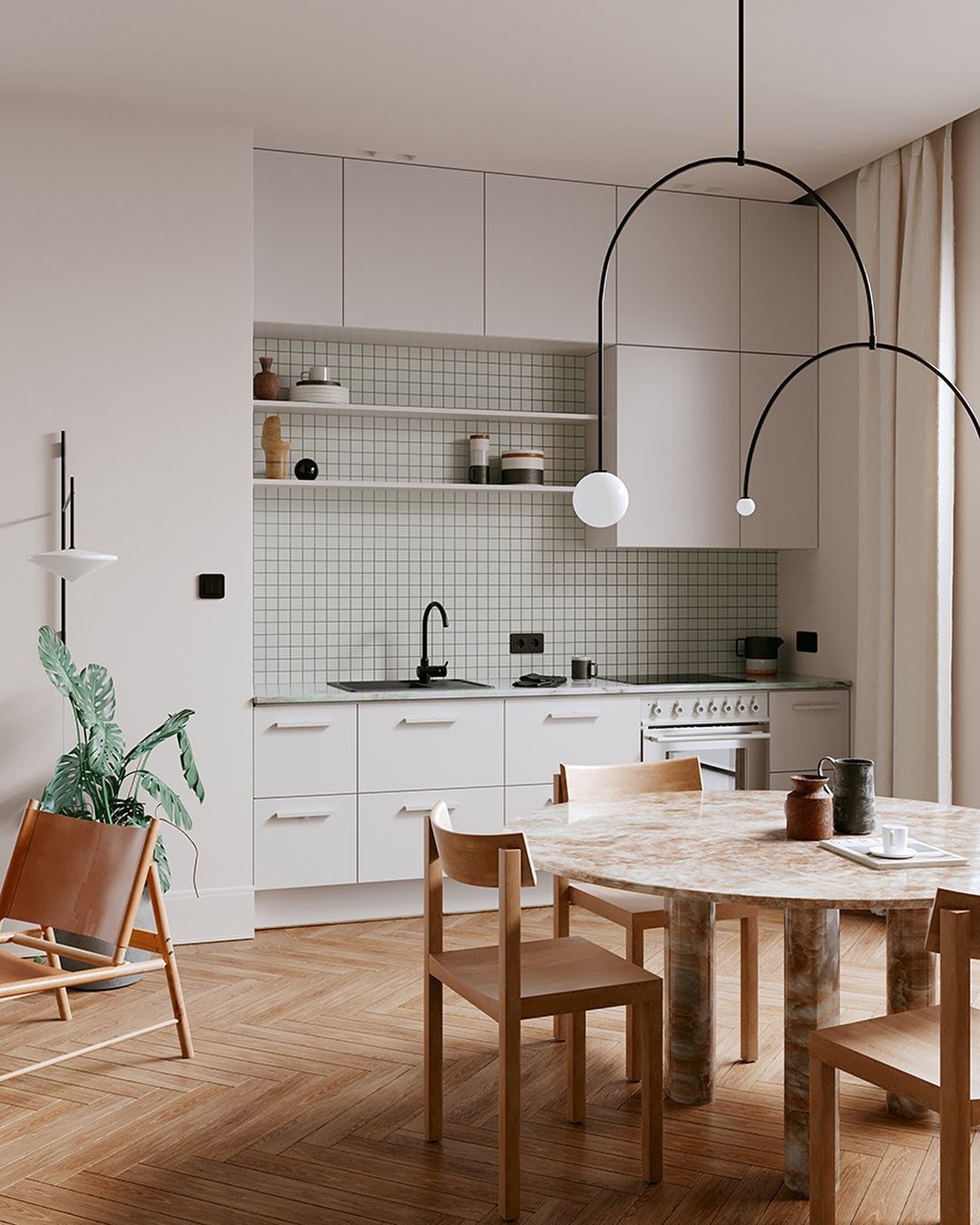 Lustre minimaliste Sezoveux