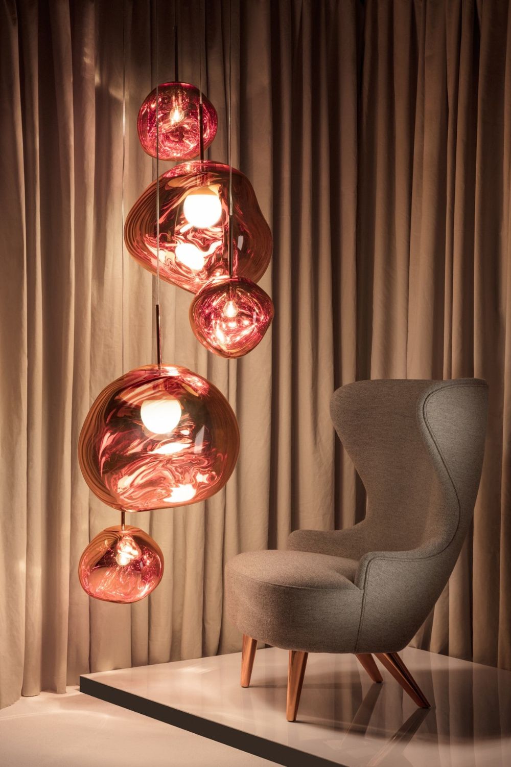 Suspension moderne Deerorin