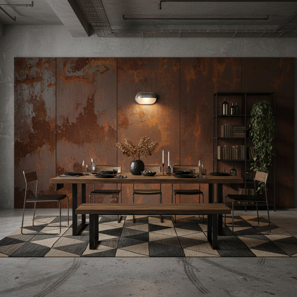 Applique murale industrielle Vicoreux