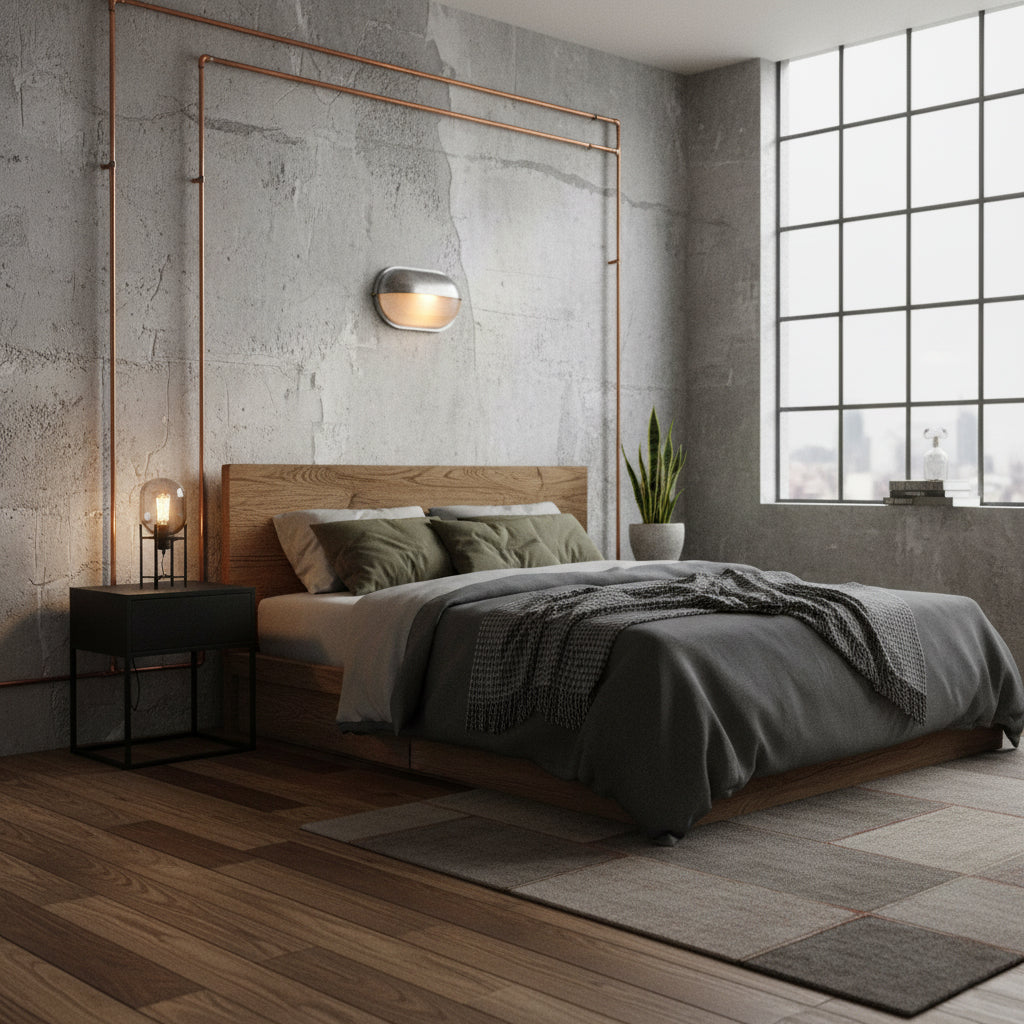 Applique murale industrielle Vicoreux