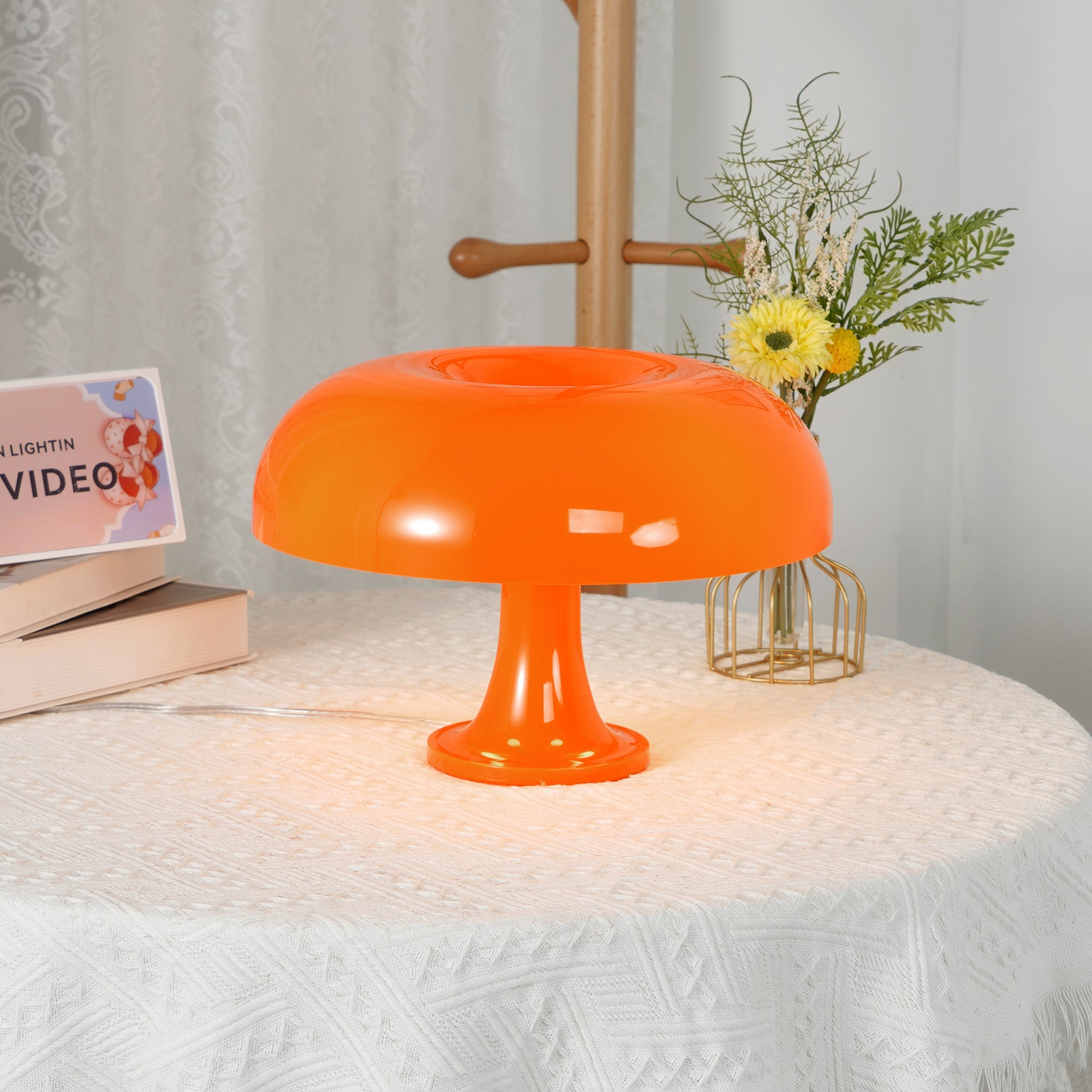 Lampe de table champignon Keoneno