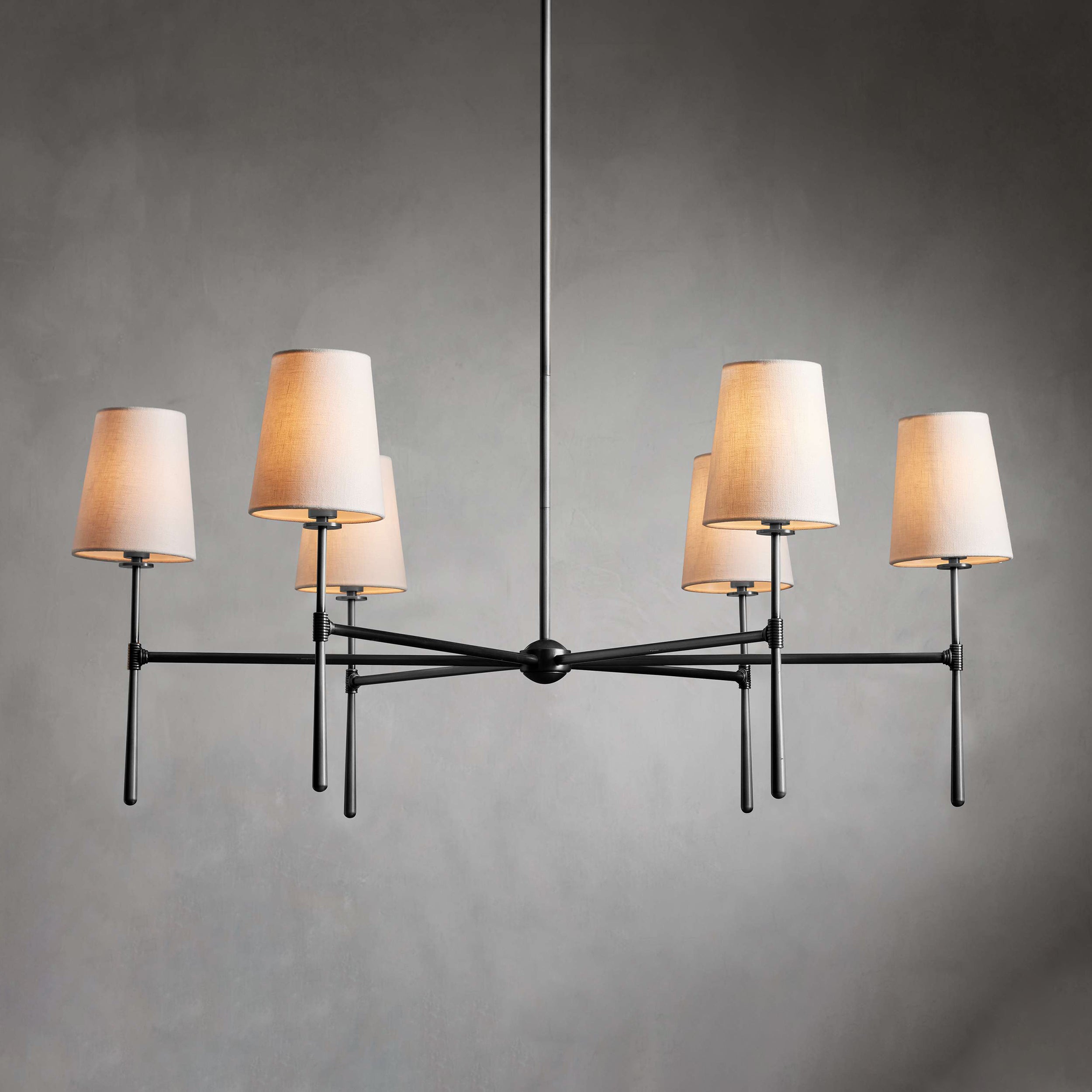 Lustre rond Qucororin