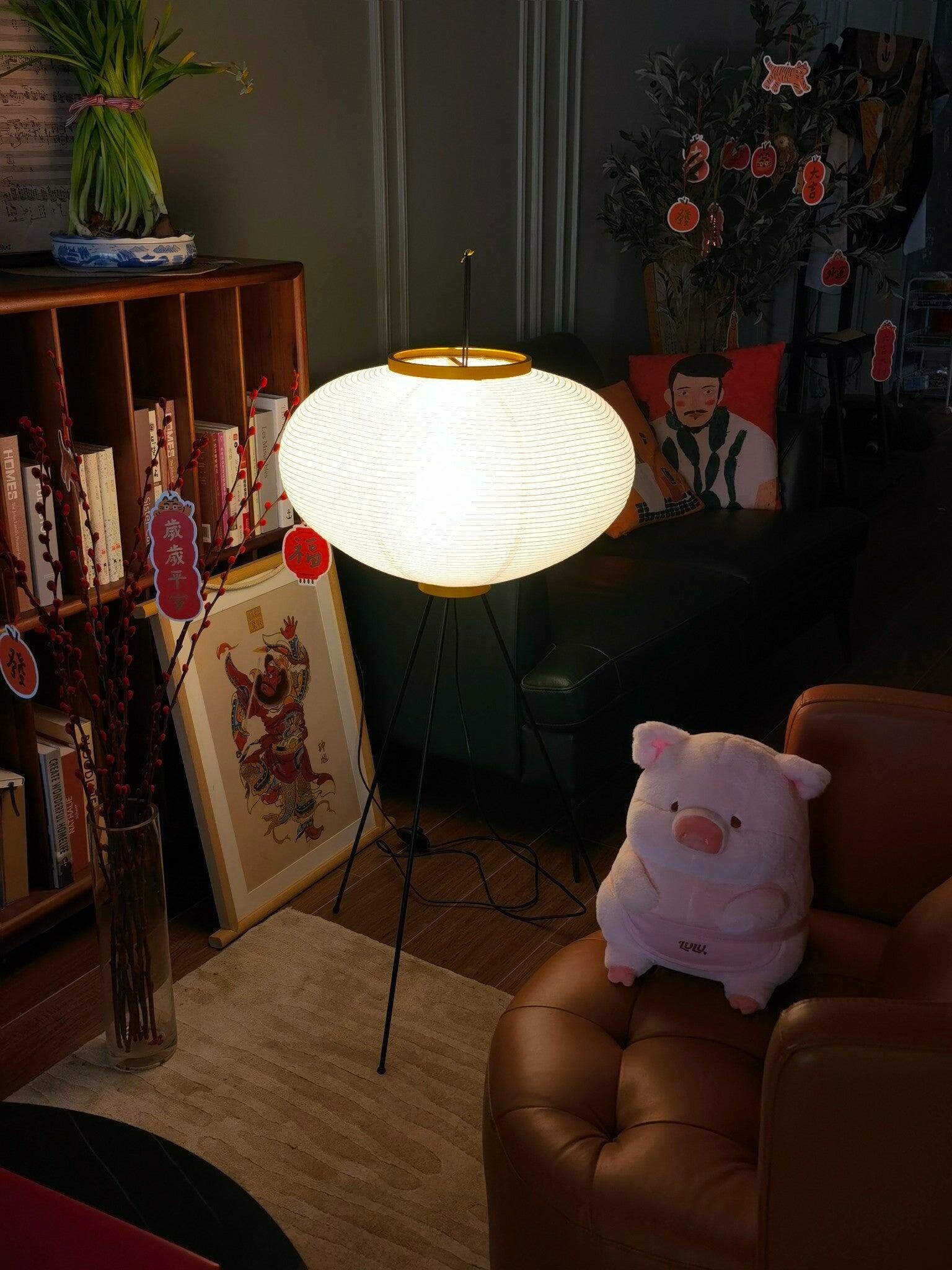 Lampadaire sculptural Taellella