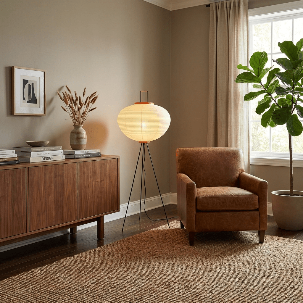 Lampadaire sculptural Taellella